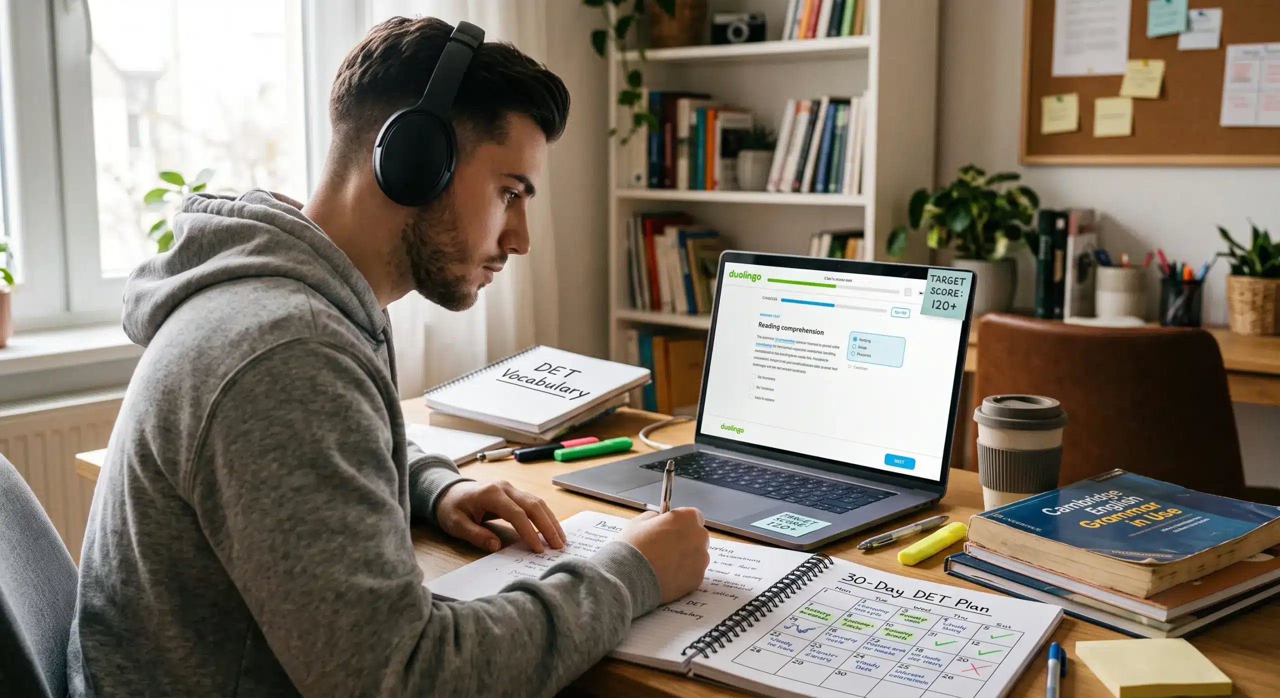 The Duolingo English Test (DET) Prep Guide: How to Score 120+ in 30 Days