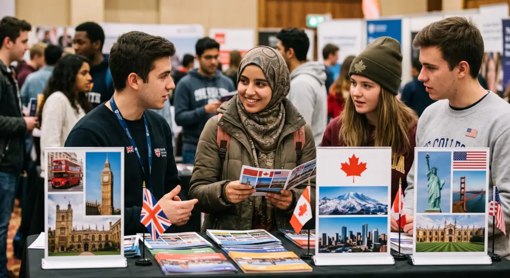 Comparing the Big Three: UK vs. Canada vs. USA (Which is Best for Moroccan Students?)